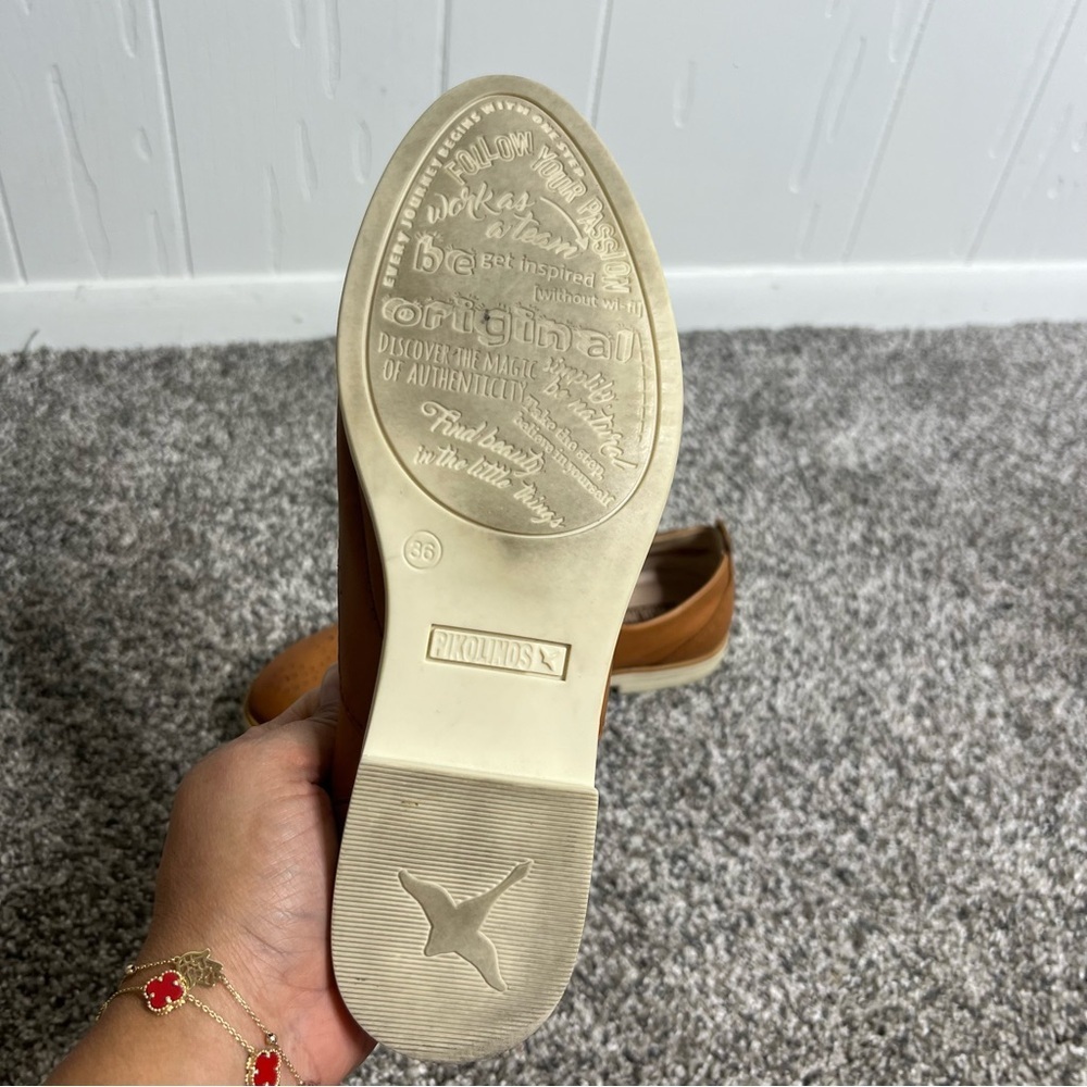 Pikolinos Santorini Slip On Brandy 6 - Picture 6 of 8